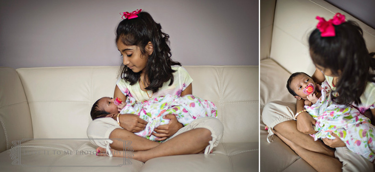 Bucks County Newborn Photographer-sisters