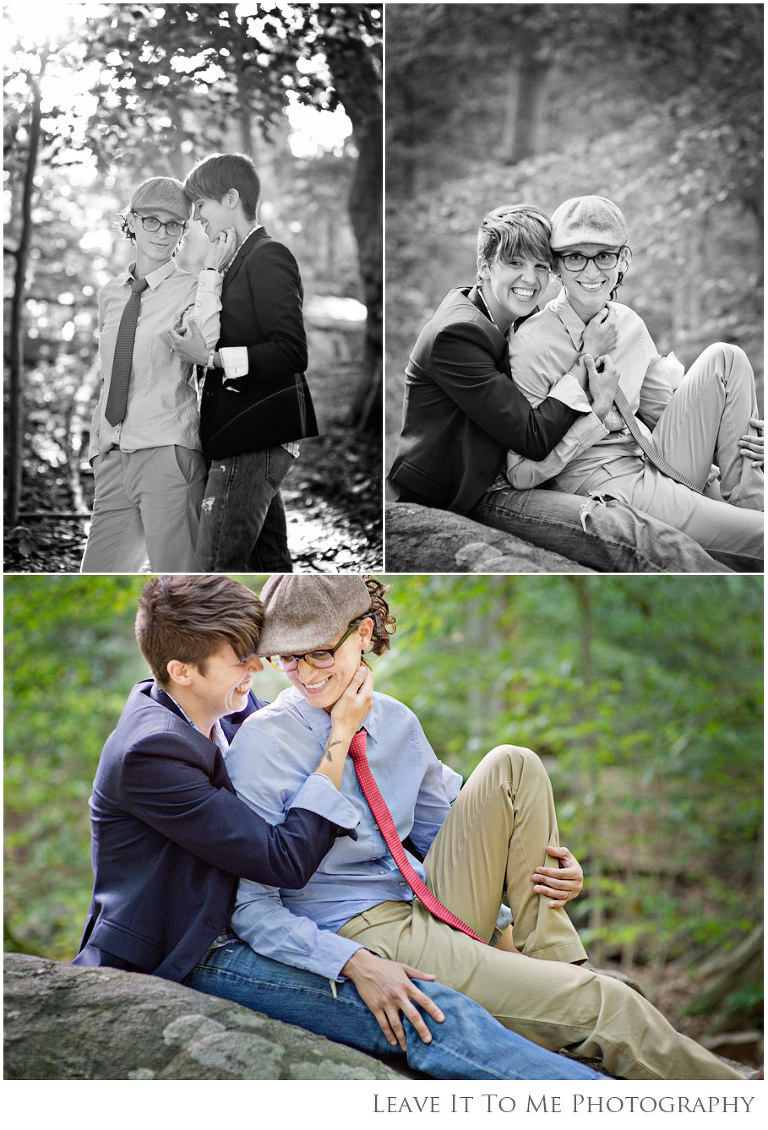 Love is Love_LGBT Engagement_Same Sex Engagement Images_Black and White Portraits